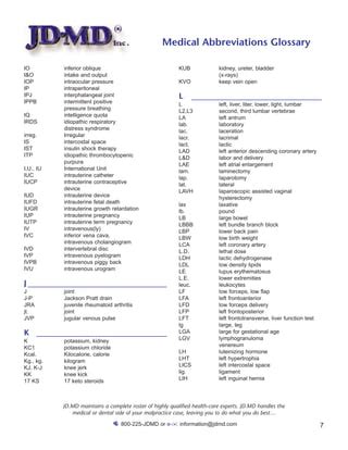 kubmedical abbreviation